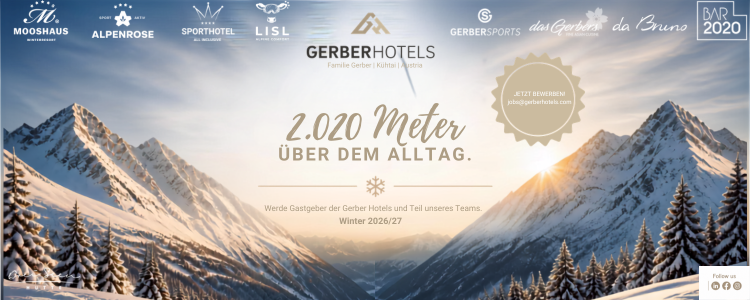 Jobs bei GERBER HOTELS